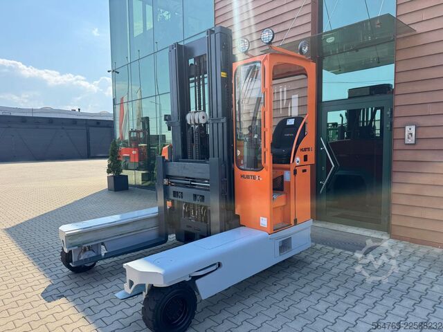 4-way forklift Hubtex DQ45 G //LPG//Triple//Only 1116 hours !