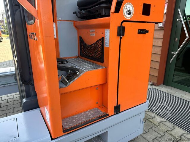 4-way forklift Hubtex DQ45 G //LPG//Triple//Only 1116 hours !