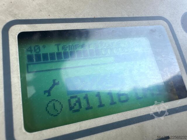 4-way forklift Hubtex DQ45 G //LPG//Triple//Only 1116 hours !