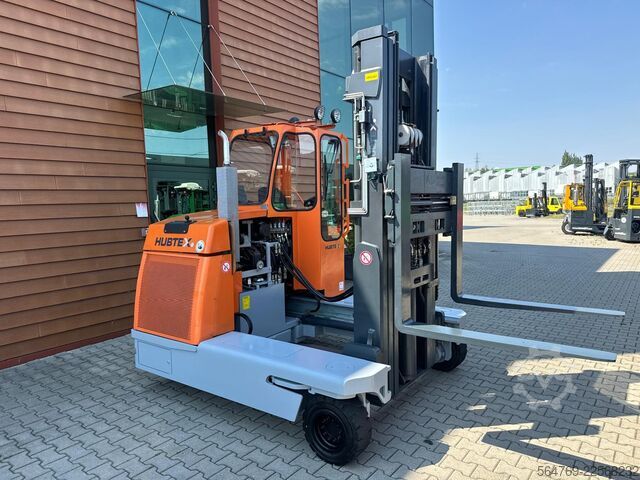 4-way forklift Hubtex DQ45 G //LPG//Triple//Only 1116 hours !