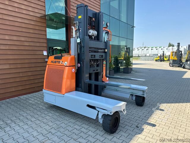4-way forklift Hubtex DQ45 G //LPG//Triple//Only 1116 hours !