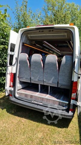 Minibus MAN TGE 22 Sitze GSR2 COC Lagerfahrzeug Stock