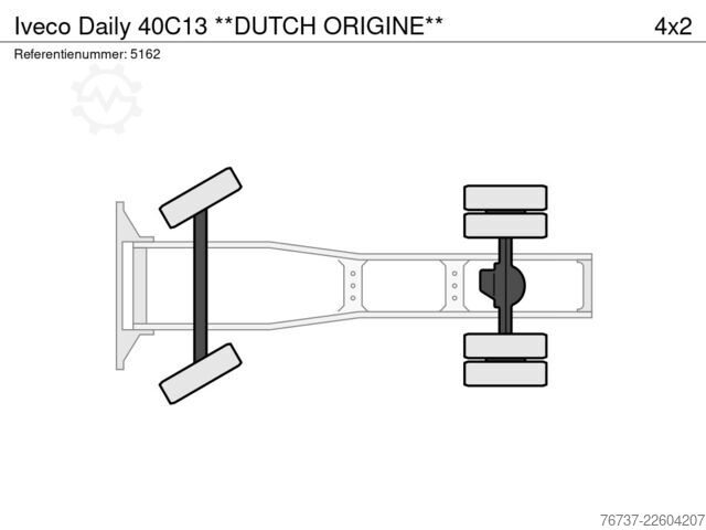 Standard-SZM Iveco Daily 40C13 **DUTCH ORIGINE**