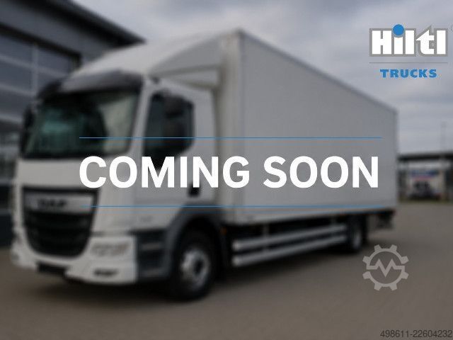 LKW mit Kofferaufbau DAF XB 260 FA 14t Junge Koffer 7,30 m Bär LBW Stand