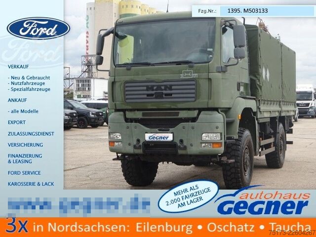 LKW mit Pritsche & Plane MAN TGA 18.360 4x4 BB Pritsche/Plane