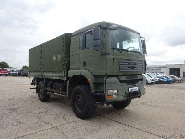 LKW mit Pritsche & Plane MAN TGA 18.360 4x4 BB Pritsche/Plane