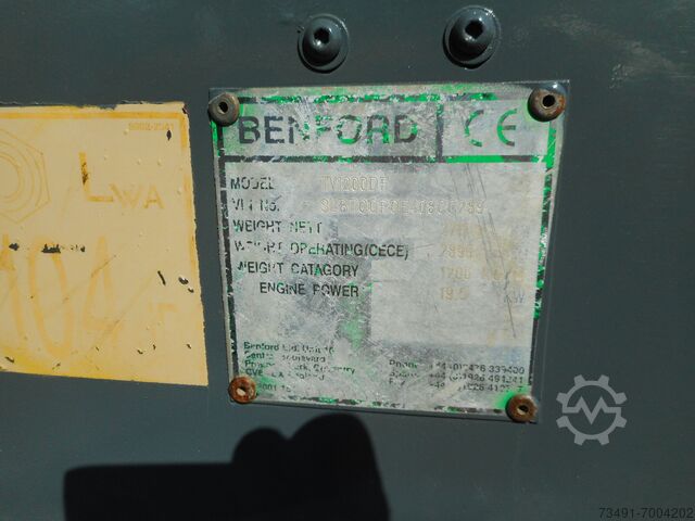 Roller Terex TV 1200 ( 2,93t )