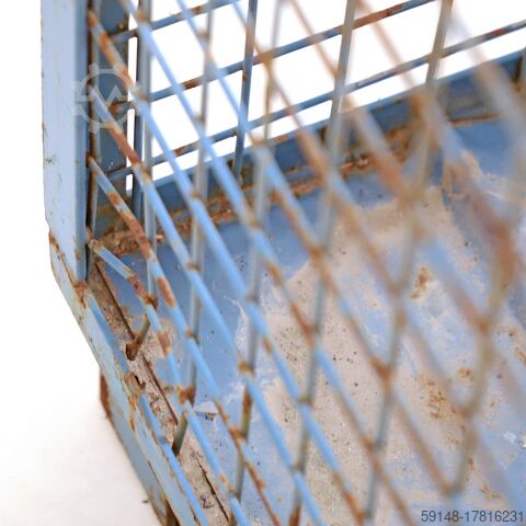 Gebrauchte Gitterbox Feste Konstruktion feste Konstruktion stapelbar 1 Klappe an 1 Kruizinga 98-4782GB