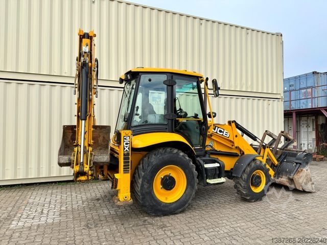 Backhoe loader JCB 3CX Plus, 2022 BJ, 2.597 H, 81 KW/ 110 PS