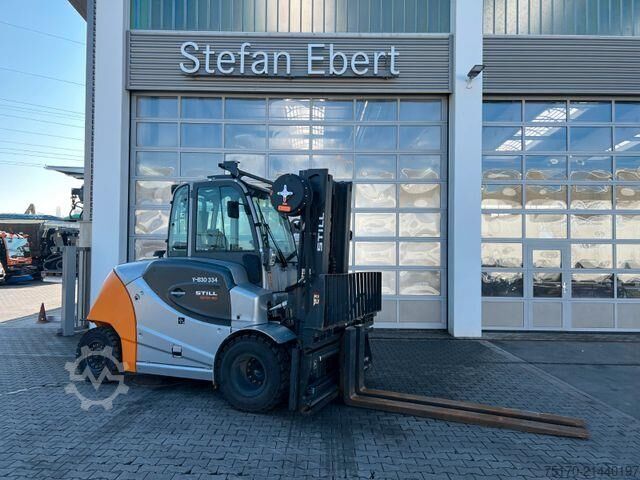 Forklift Still RX70-80 / Duplex: 4.70m! / Zinkenversteller / SS