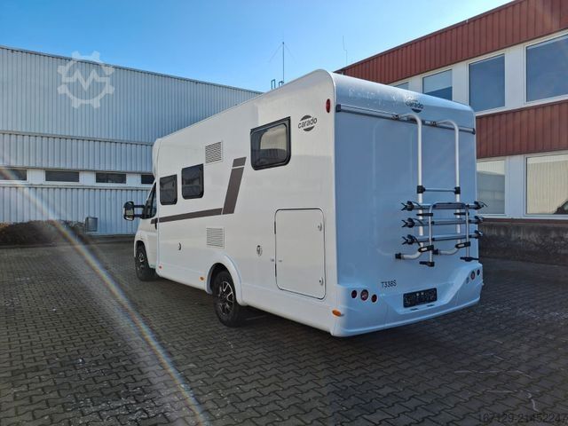 Semi-integrated camper CARADO T 338s Markise / Radträger / Alufelgen