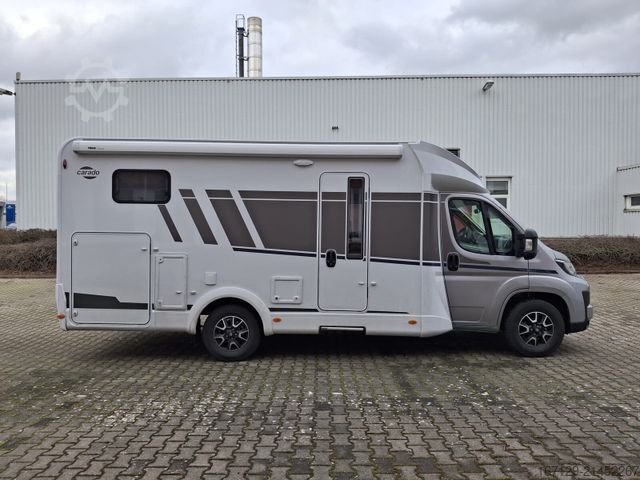 Semi-integrated camper CARADO T 328 pro+ / Safety ACC / Fiat / Hubbett
