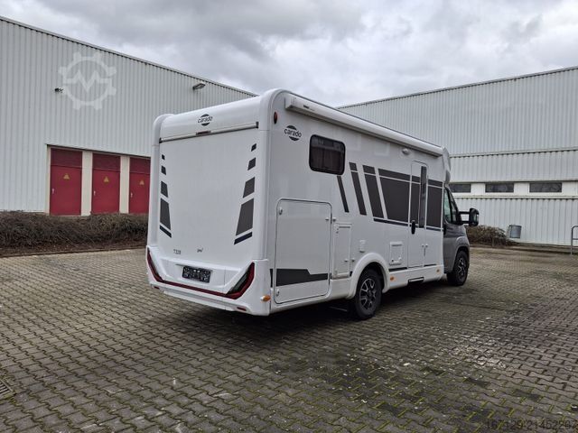 Semi-integrated camper CARADO T 328 pro+ / Safety ACC / Fiat / Hubbett