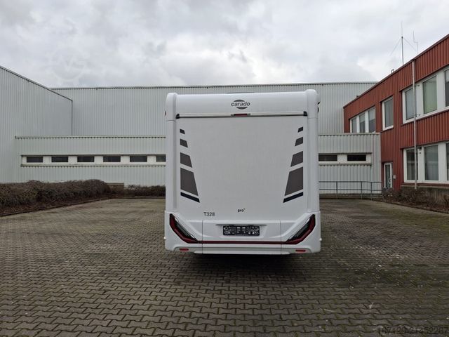 Semi-integrated camper CARADO T 328 pro+ / Safety ACC / Fiat / Hubbett