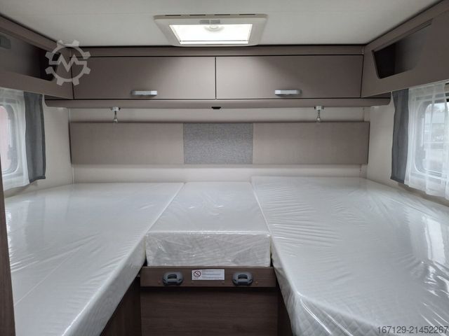 Semi-integrated camper CARADO T 328 pro+ / Safety ACC / Fiat / Hubbett