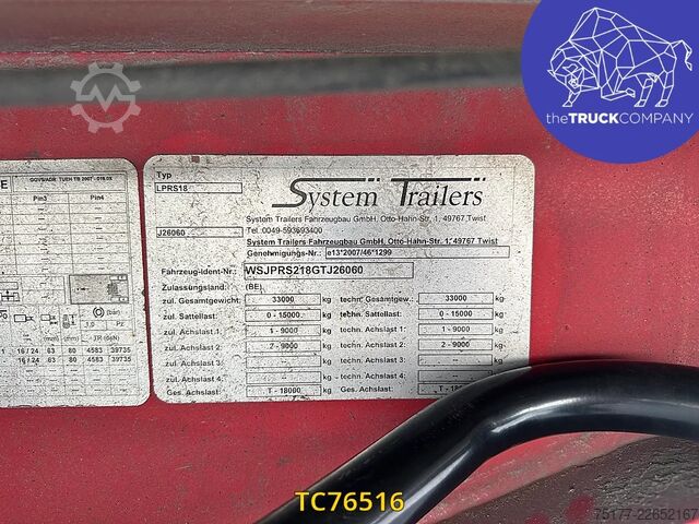 Refrigerated/frozen transport System Trailers 