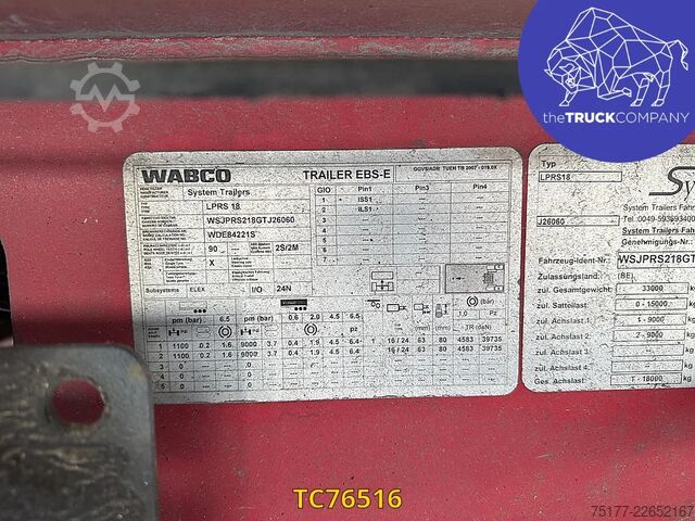 Refrigerated/frozen transport System Trailers 