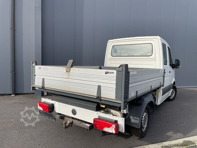 Dump truck VW Crafter Pritsche 35 L2 Doppelkabine
