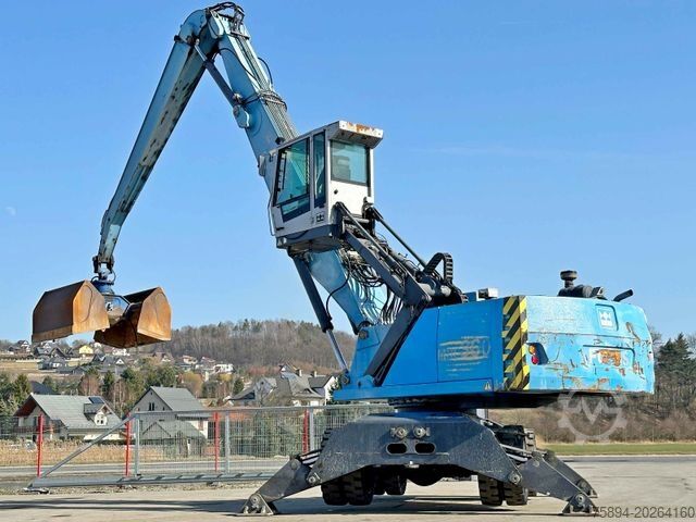 Mobile excavator TEREX FUCHS MHL 360 * Umschlagbagger * TOP
