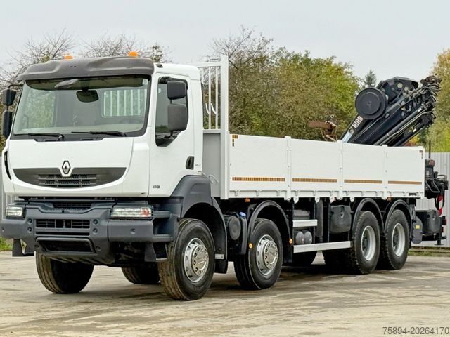 Autokran RENAULT KERAX 430 * HIAB 211 EP-5 HIDUO /FUNK *8x4