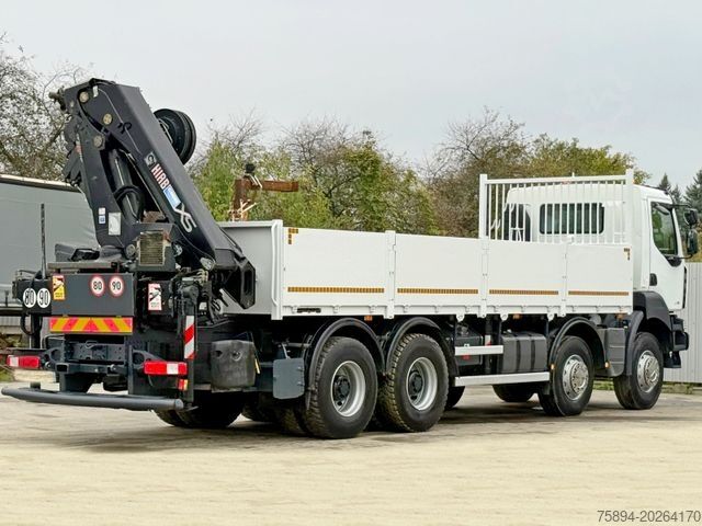 Autokran RENAULT KERAX 430 * HIAB 211 EP-5 HIDUO /FUNK *8x4