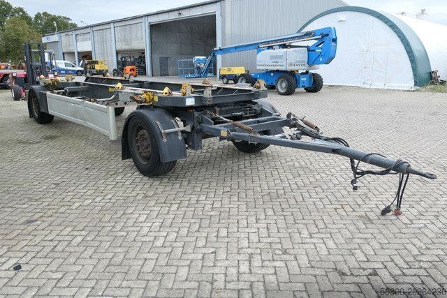 Trailer HÜFFERMANN HMA 18.24 LS Vario-Carrier, 2x Absetzcontainer