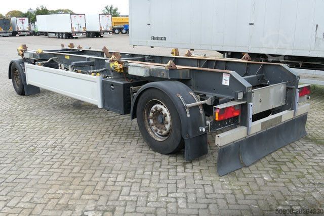 Trailer HÜFFERMANN HMA 18.24 LS Vario-Carrier, 2x Absetzcontainer