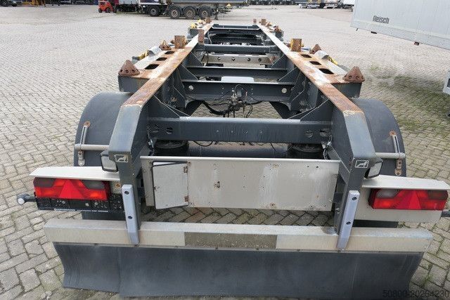 Trailer HÜFFERMANN HMA 18.24 LS Vario-Carrier, 2x Absetzcontainer
