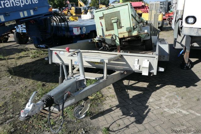 Low loader trailer HUMBAUR HS 353718,  Tandem, Rampen, Verzinkt, 2,8to. NL