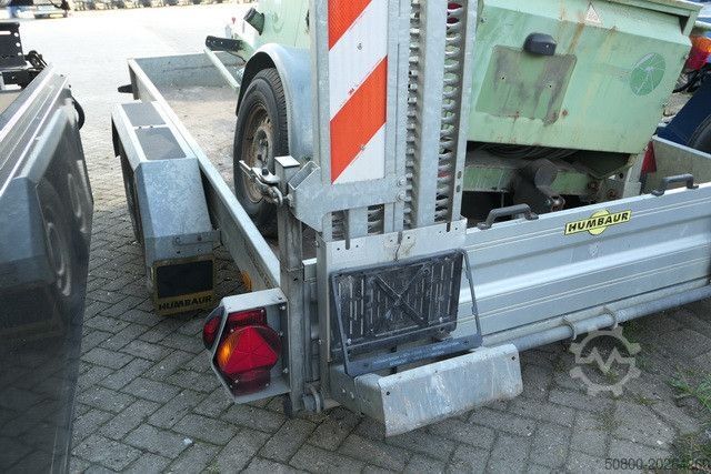 Low loader trailer HUMBAUR HS 353718,  Tandem, Rampen, Verzinkt, 2,8to. NL