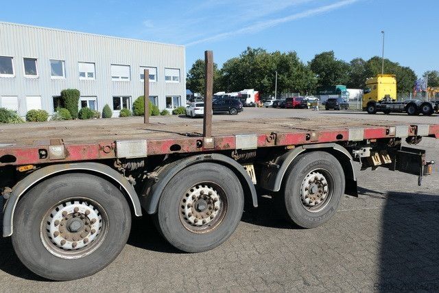 Open semitrailer  Wiese S3-36PL-S, Verbreiterbar, Gelenkt, Luftfe.