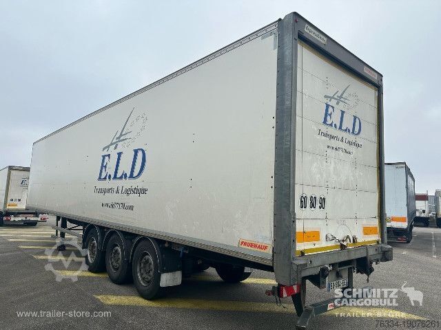 Box semitrailer Fruehauf Semitrailer Dryfreight Standard Porte relevante