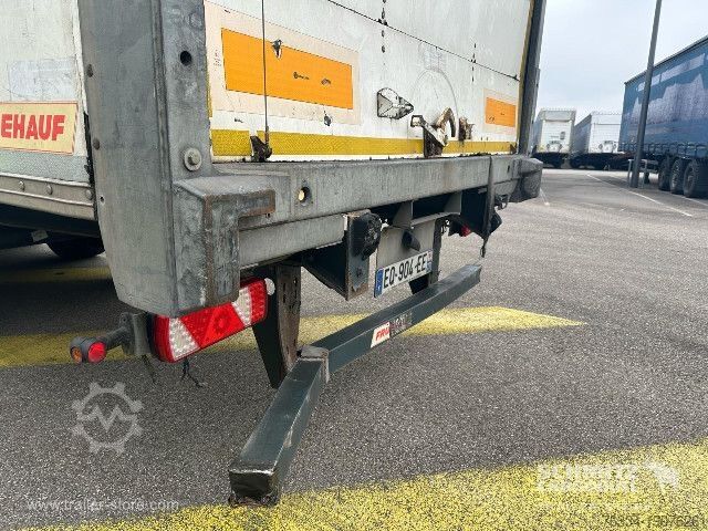 Box semitrailer Fruehauf Semitrailer Dryfreight Standard Porte relevante