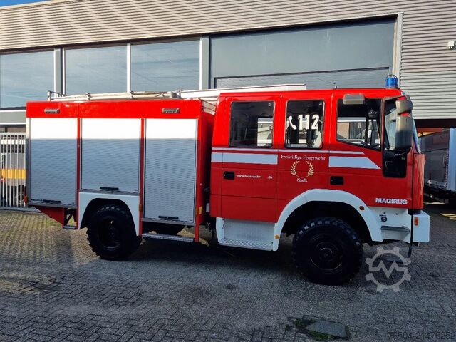 Fire truck Iveco Magirus EUROFIRE/ 95E18 4x4 FIRETRUCK / EXPEDIT...