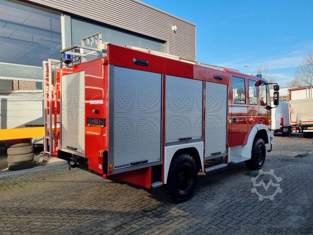 Fire truck Iveco Magirus EUROFIRE/ 95E18 4x4 FIRETRUCK / EXPEDIT...