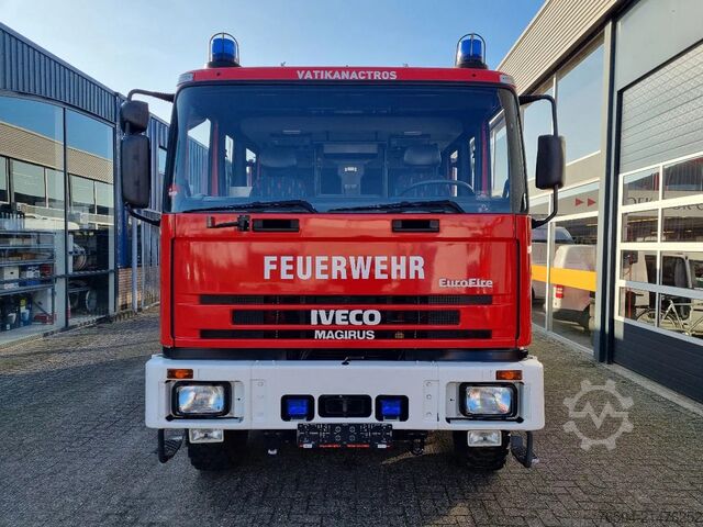 Fire truck Iveco Magirus EUROFIRE/ 95E18 4x4 FIRETRUCK / EXPEDIT...