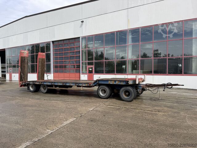 Low loader trailer Goldhofer TU-4-2x2-31/80  4 Achs Tiefladeranhänger