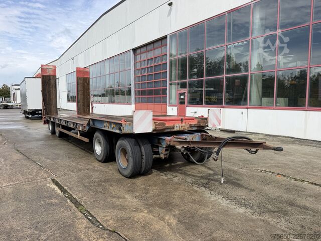 Low loader trailer Goldhofer TU-4-2x2-31/80  4 Achs Tiefladeranhänger