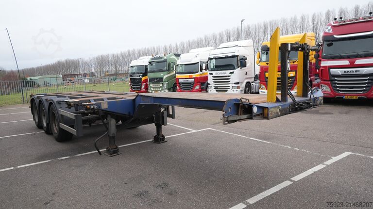 Containertransport D-tec FT-43-03-V Flexitrailer multi container chassis...