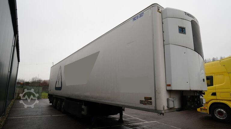 Kühl-/Tiefkühltransport Chereau 3 Axle frigo trailer with THERMO KING SLX 300