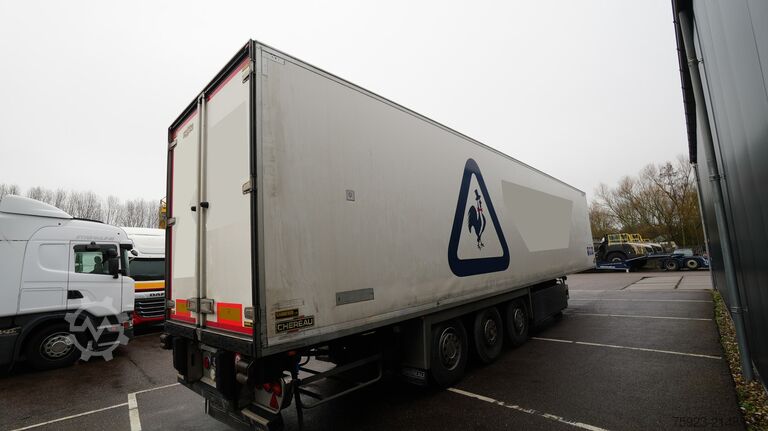 Kühl-/Tiefkühltransport Chereau 3 Axle frigo trailer with THERMO KING SLX 300