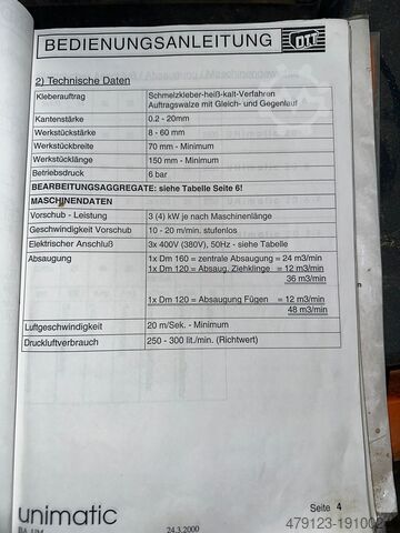 Edge Bander OTT U208-FU