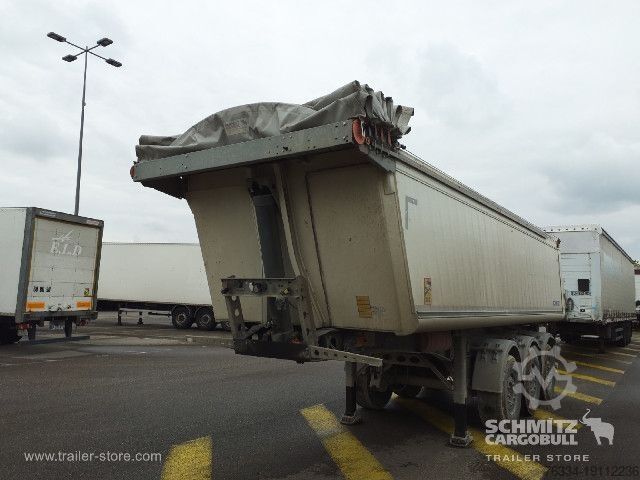 Tipper semitrailer Schmitz Cargobull Semitrailer Tipper Alu-square sided body 27m³