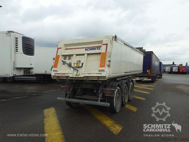 Tipper semitrailer Schmitz Cargobull Semitrailer Tipper Alu-square sided body 27m³