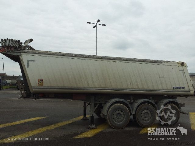 Tipper semitrailer Schmitz Cargobull Semitrailer Tipper Alu-square sided body 27m³