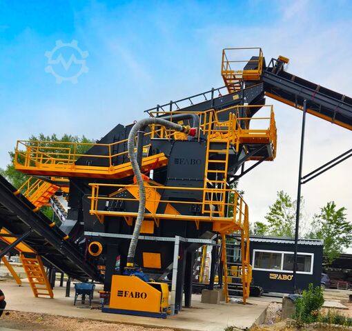 Vibrationssieb FABO Titreşimli Elek 1600x5000mm Titreşimli Yıkamalı Elek