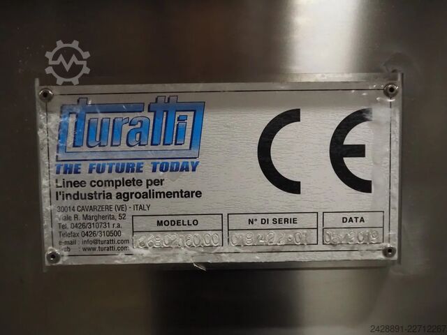Entrapper / Traubenentrappler TURATTI 1668.02.60.00