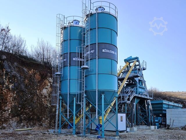 Cement silo, silos, concrete silo CONSTMACH 75 Ton Capacity Cement Silo