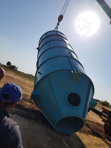 Cement silo, silos, concrete silo CONSTMACH 75 Ton Capacity Cement Silo