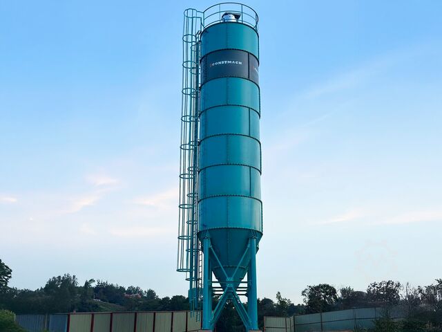 Cement silo, silos, concrete silo CONSTMACH 100 Ton Capacity Cement Silo SDASDADASDA